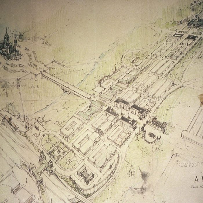 Centre-ville Arvida, Perspective of Business District
