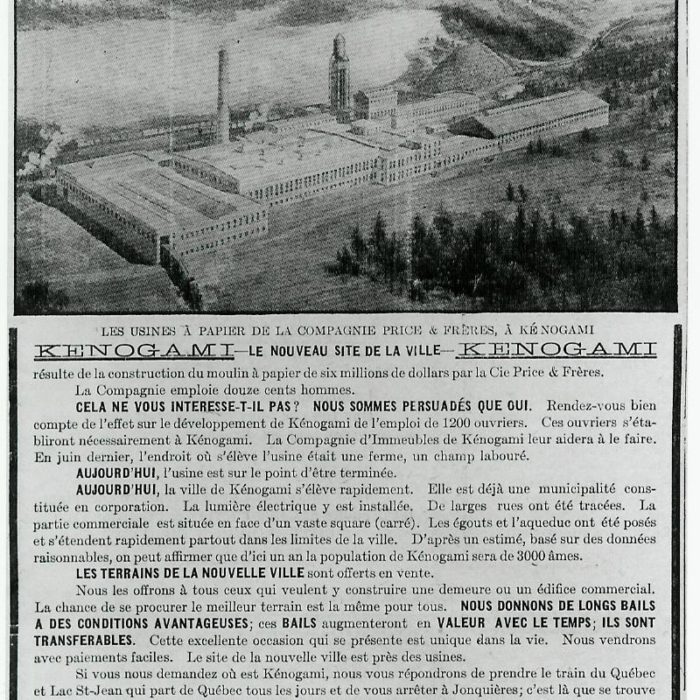 Publicité Kenogami Land