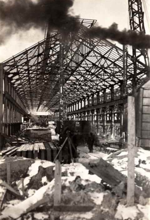 Construction salle de cuves